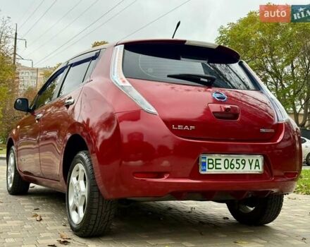 Красный Ниссан Лиф, объемом двигателя 0 л и пробегом 144 тыс. км за 4800 $, фото 1 на Automoto.ua