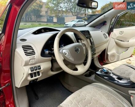Красный Ниссан Лиф, объемом двигателя 0 л и пробегом 144 тыс. км за 4800 $, фото 5 на Automoto.ua