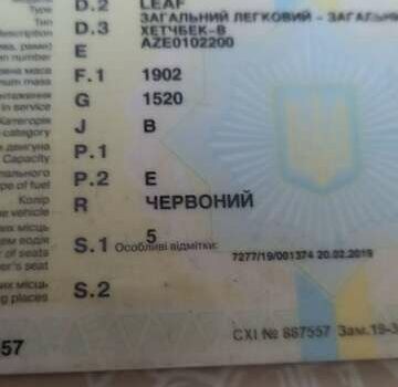 Червоний Ніссан Ліф, об'ємом двигуна 0 л та пробігом 168 тис. км за 5600 $, фото 16 на Automoto.ua