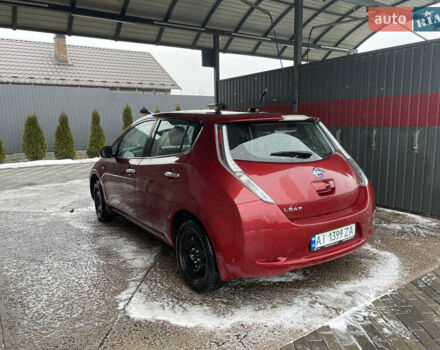 Красный Ниссан Лиф, объемом двигателя 0 л и пробегом 156 тыс. км за 6500 $, фото 3 на Automoto.ua
