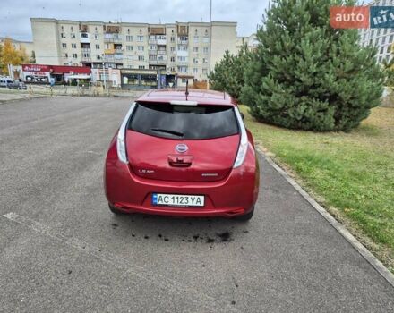 Красный Ниссан Лиф, объемом двигателя 0 л и пробегом 87 тыс. км за 7500 $, фото 11 на Automoto.ua