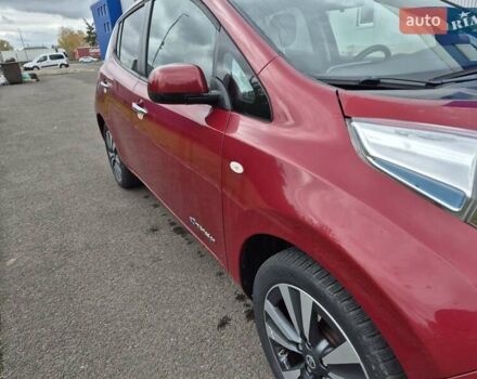 Красный Ниссан Лиф, объемом двигателя 0 л и пробегом 87 тыс. км за 7500 $, фото 1 на Automoto.ua