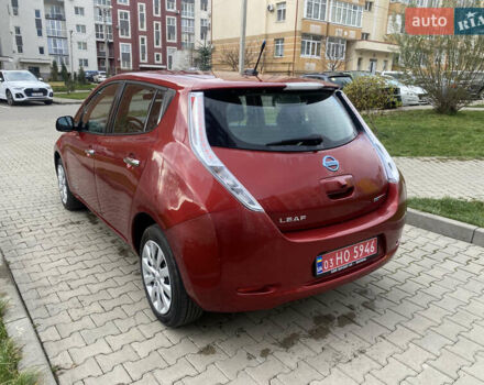 Красный Ниссан Лиф, объемом двигателя 0 л и пробегом 108 тыс. км за 5999 $, фото 9 на Automoto.ua