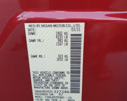 Червоний Ніссан Ліф, об'ємом двигуна 0 л та пробігом 86 тис. км за 10500 $, фото 11 на Automoto.ua