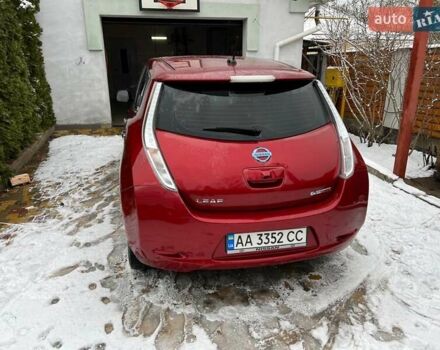 Красный Ниссан Лиф, объемом двигателя 0 л и пробегом 129 тыс. км за 7500 $, фото 2 на Automoto.ua