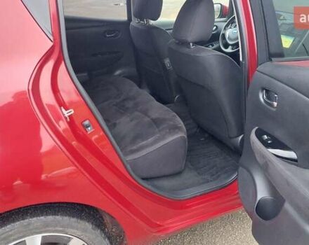 Червоний Ніссан Ліф, об'ємом двигуна 0 л та пробігом 68 тис. км за 7555 $, фото 22 на Automoto.ua