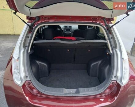 Красный Ниссан Лиф, объемом двигателя 0 л и пробегом 91 тыс. км за 7300 $, фото 8 на Automoto.ua