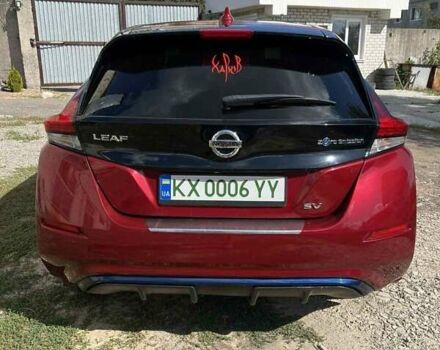 Красный Ниссан Лиф, объемом двигателя 0 л и пробегом 80 тыс. км за 13799 $, фото 1 на Automoto.ua