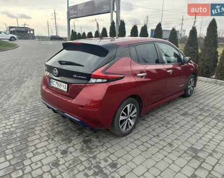 Красный Ниссан Лиф, объемом двигателя 0 л и пробегом 95 тыс. км за 11700 $, фото 8 на Automoto.ua