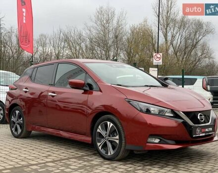 Красный Ниссан Лиф, объемом двигателя 0 л и пробегом 81 тыс. км за 14199 $, фото 4 на Automoto.ua