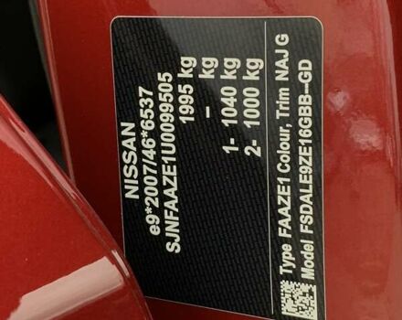 Красный Ниссан Лиф, объемом двигателя 0 л и пробегом 81 тыс. км за 14199 $, фото 63 на Automoto.ua