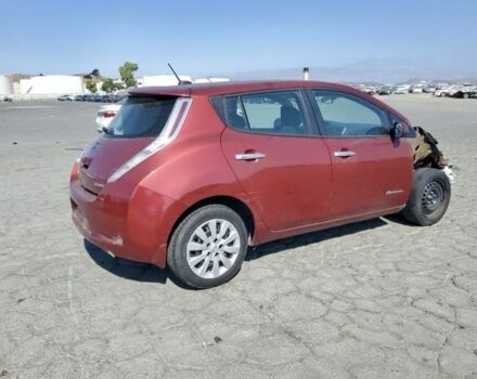 Красный Ниссан Лиф, объемом двигателя 0 л и пробегом 83 тыс. км за 4400 $, фото 1 на Automoto.ua