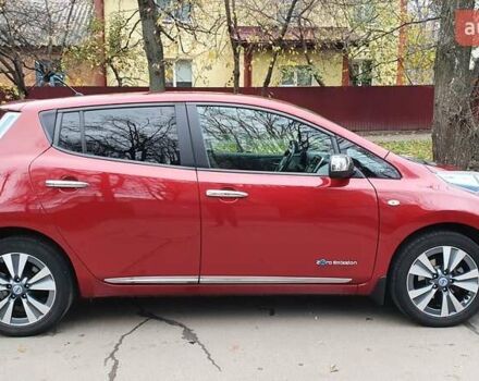 Красный Ниссан Лиф, объемом двигателя 0 л и пробегом 152 тыс. км за 7900 $, фото 1 на Automoto.ua