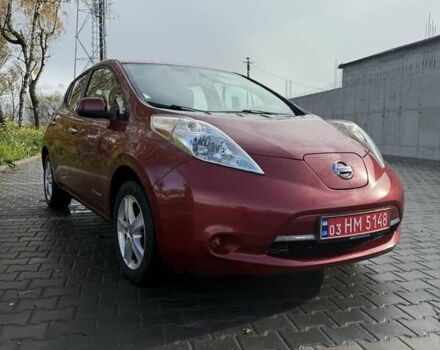 Красный Ниссан Лиф, объемом двигателя 0 л и пробегом 129 тыс. км за 6300 $, фото 1 на Automoto.ua