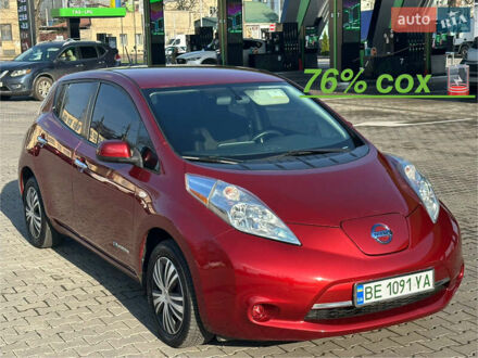 Красный Ниссан Лиф, объемом двигателя 0 л и пробегом 145 тыс. км за 5950 $, фото 1 на Automoto.ua