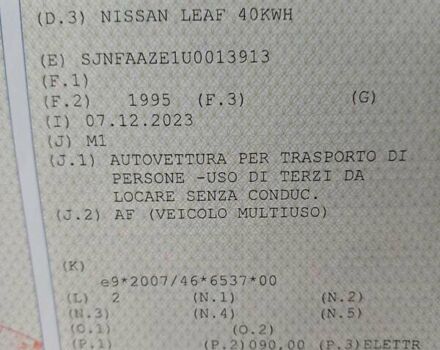 Ніссан Ліф, об'ємом двигуна 0 л та пробігом 69 тис. км за 14100 $, фото 1 на Automoto.ua