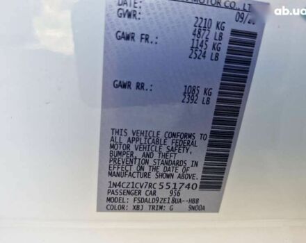 Ниссан Лиф, объемом двигателя 0 л и пробегом 11 тыс. км за 18899 $, фото 7 на Automoto.ua