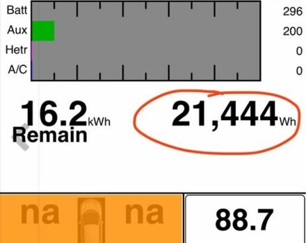 Серый Ниссан Лиф, объемом двигателя 0 л и пробегом 195 тыс. км за 6500 $, фото 10 на Automoto.ua