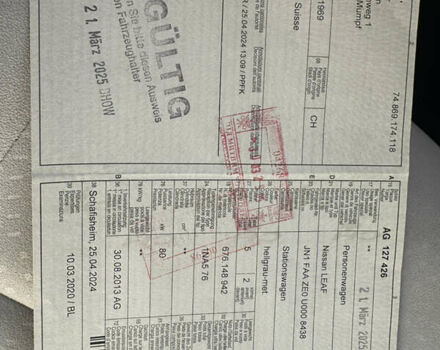 Сірий Ніссан Ліф, об'ємом двигуна 0 л та пробігом 132 тис. км за 5500 $, фото 53 на Automoto.ua