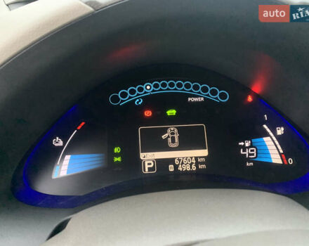 Серый Ниссан Лиф, объемом двигателя 0 л и пробегом 68 тыс. км за 5300 $, фото 12 на Automoto.ua