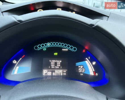 Серый Ниссан Лиф, объемом двигателя 0 л и пробегом 86 тыс. км за 6999 $, фото 14 на Automoto.ua