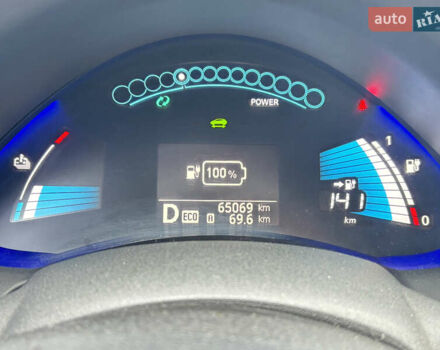 Серый Ниссан Лиф, объемом двигателя 0 л и пробегом 65 тыс. км за 9000 $, фото 14 на Automoto.ua