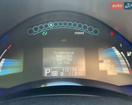 Серый Ниссан Лиф, объемом двигателя 0 л и пробегом 115 тыс. км за 8500 $, фото 9 на Automoto.ua