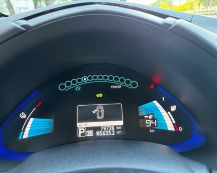 Серый Ниссан Лиф, объемом двигателя 0 л и пробегом 80 тыс. км за 10540 $, фото 15 на Automoto.ua