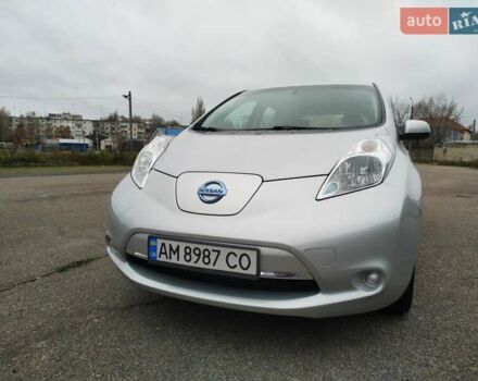Серый Ниссан Лиф, объемом двигателя 0 л и пробегом 55 тыс. км за 6900 $, фото 1 на Automoto.ua