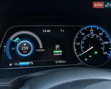 Серый Ниссан Лиф, объемом двигателя 0 л и пробегом 69 тыс. км за 15800 $, фото 24 на Automoto.ua