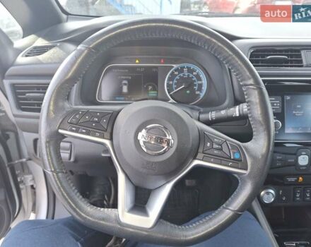 Серый Ниссан Лиф, объемом двигателя 0 л и пробегом 60 тыс. км за 14300 $, фото 14 на Automoto.ua