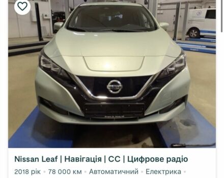 Серый Ниссан Лиф, объемом двигателя 0 л и пробегом 77 тыс. км за 11700 $, фото 23 на Automoto.ua