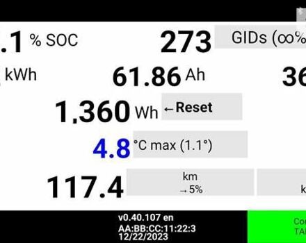 Серый Ниссан Лиф, объемом двигателя 0 л и пробегом 65 тыс. км за 9999 $, фото 13 на Automoto.ua