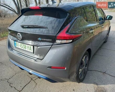 Серый Ниссан Лиф, объемом двигателя 0 л и пробегом 61 тыс. км за 14200 $, фото 16 на Automoto.ua