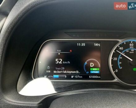 Серый Ниссан Лиф, объемом двигателя 0 л и пробегом 61 тыс. км за 14200 $, фото 1 на Automoto.ua