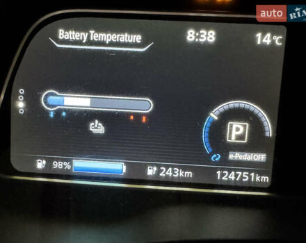 Серый Ниссан Лиф, объемом двигателя 0 л и пробегом 125 тыс. км за 9900 $, фото 16 на Automoto.ua