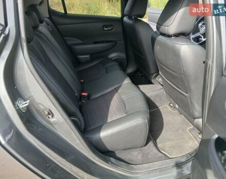 Серый Ниссан Лиф, объемом двигателя 0 л и пробегом 75 тыс. км за 14500 $, фото 12 на Automoto.ua