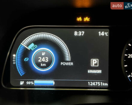 Серый Ниссан Лиф, объемом двигателя 0 л и пробегом 125 тыс. км за 9900 $, фото 14 на Automoto.ua