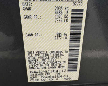 Серый Ниссан Лиф, объемом двигателя 0 л и пробегом 125 тыс. км за 9900 $, фото 32 на Automoto.ua