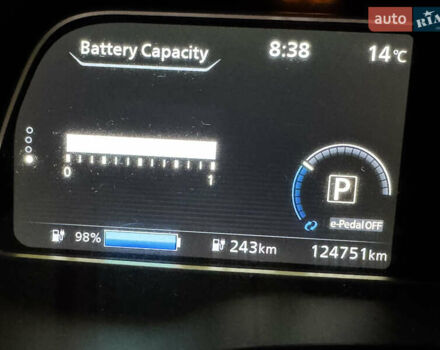 Серый Ниссан Лиф, объемом двигателя 0 л и пробегом 125 тыс. км за 9900 $, фото 17 на Automoto.ua