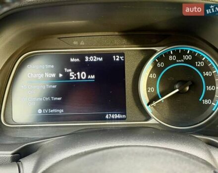 Серый Ниссан Лиф, объемом двигателя 0 л и пробегом 47 тыс. км за 15200 $, фото 6 на Automoto.ua