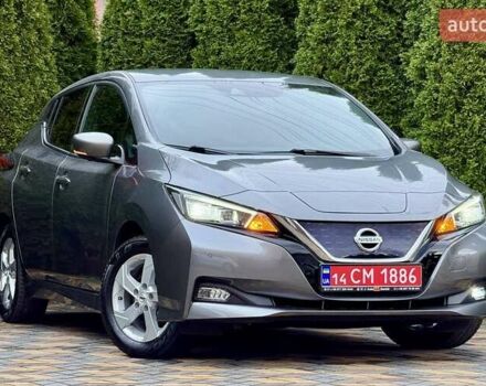 Серый Ниссан Лиф, объемом двигателя 0 л и пробегом 47 тыс. км за 15200 $, фото 1 на Automoto.ua