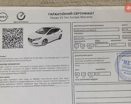 Серый Ниссан Лиф, объемом двигателя 0 л и пробегом 25 тыс. км за 24000 $, фото 23 на Automoto.ua