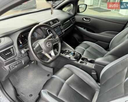 Серый Ниссан Лиф, объемом двигателя 0 л и пробегом 21 тыс. км за 18990 $, фото 14 на Automoto.ua