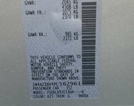 Серый Ниссан Лиф, объемом двигателя 0 л и пробегом 6 тыс. км за 15900 $, фото 20 на Automoto.ua
