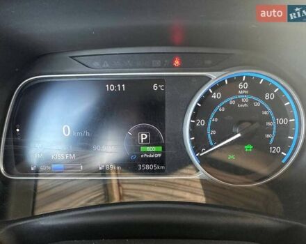 Сірий Ніссан Ліф, об'ємом двигуна 0 л та пробігом 36 тис. км за 16799 $, фото 52 на Automoto.ua