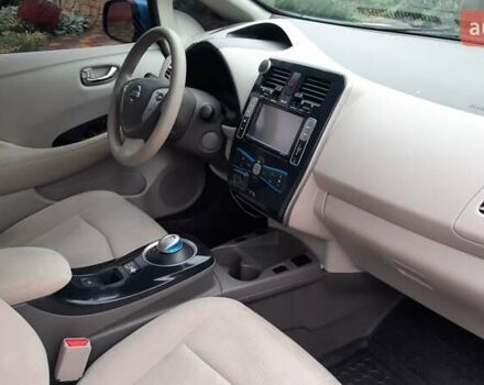 Синий Ниссан Лиф, объемом двигателя 0 л и пробегом 126 тыс. км за 4600 $, фото 20 на Automoto.ua