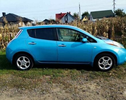 Синий Ниссан Лиф, объемом двигателя 0 л и пробегом 128 тыс. км за 3900 $, фото 8 на Automoto.ua