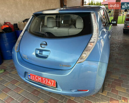 Синий Ниссан Лиф, объемом двигателя 0 л и пробегом 138 тыс. км за 5500 $, фото 13 на Automoto.ua