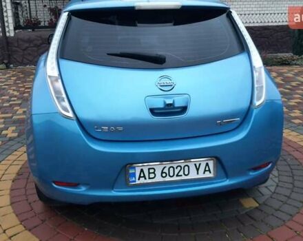 Синий Ниссан Лиф, объемом двигателя 0 л и пробегом 126 тыс. км за 4600 $, фото 1 на Automoto.ua